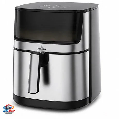 سرخ‌کن بدون روغن (هواپز) یلکن YELKEN مدل 770 ظرفیت 7 لیتری – پخت سالم، کم‌چرب و حرفه‌ای