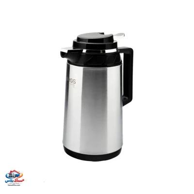 فلاسک ام جی اس مدل FS10110 ظرفیت 1 لیتر | فلاسک شیشه‌ای با عایق حرارتی قوی مناسب سفر، منزل و محل کار