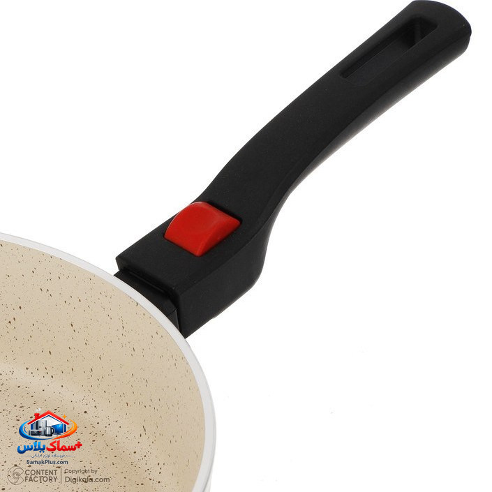 سرویس قابلمه  11 پارچه گرانیتی چدن و آلمینیوم  مدل السا برند اویز pmd- رنگ کرم