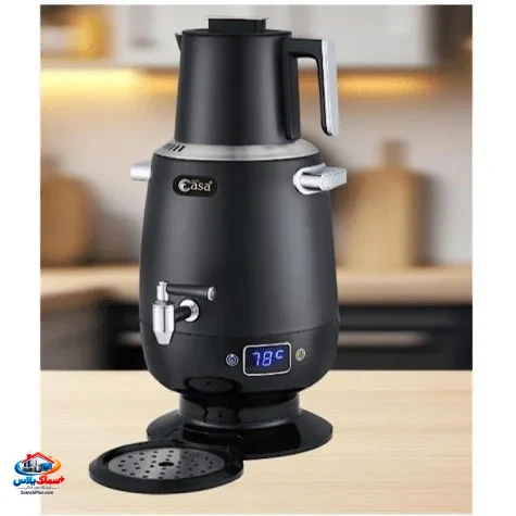 چایساز و سماور برقی بورژوا مدل BURZUVA BR1010 | سماور روهمی با طراحی مدرن