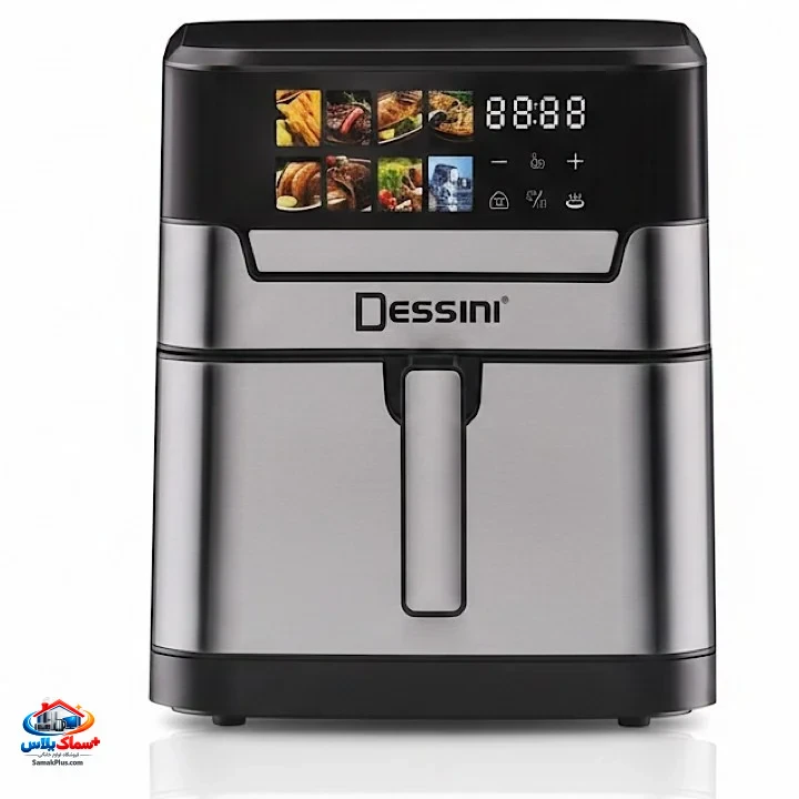 سرخ کن بدون روغن دسینی مدل 842 دو المنت | هواپز 14 لیتری دیجیتال و چندکاره